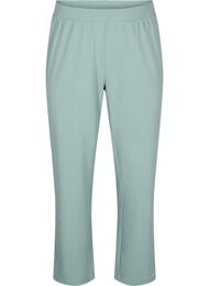 Broek met rechte pasvorm, Groen