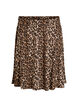 2-pack skaterrokken in viscose, Zwart, Packshot image number 2