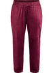 Losvallende fluwelen broek, Rood, Packshot image number 0
