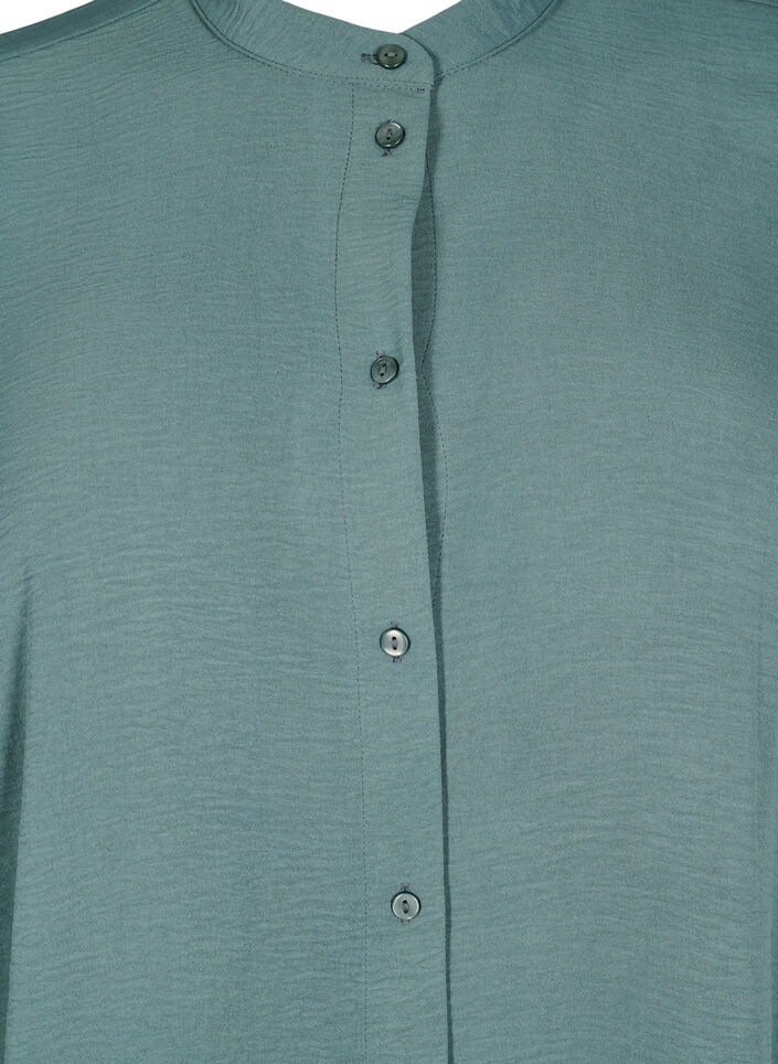 Tuniek met 3/4 mouwen, Groen, Packshot image number 2