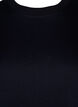 Basic katoenen T-shirt met ronde hals, Zwart, Packshot image number 2