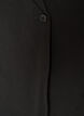 Blazer met split aan de achterkant en strikdetail, Zwart, Packshot image number 2