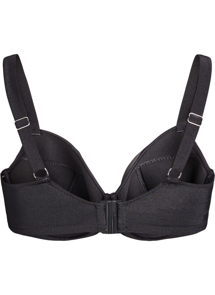 Beugel bikini top met hoge ondersteuning, Zwart, Packshot image number 1