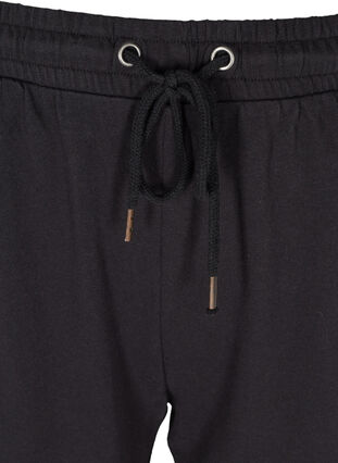 Katoenen sweatpants met zakken, Black, Packshot image number 2