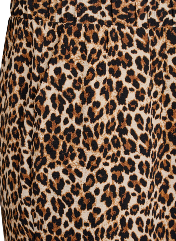 Culotte broek met print, Groen, Packshot image number 2