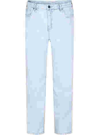 Cropped Mille mom jeans met print