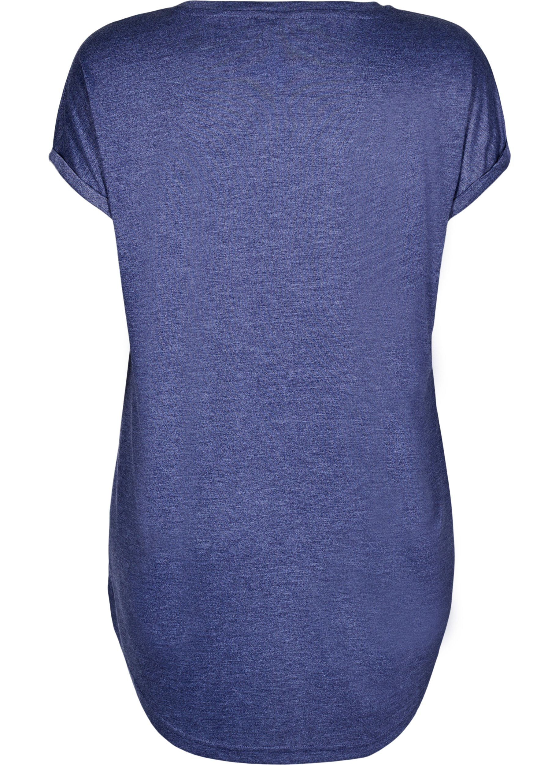 Zizzi Nachthemd met korte mouwen en tekstprint, , Packshot image number 1