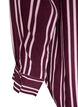 Gestreept nachthemd, Donker Bordeaux, Packshot image number 3