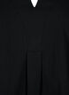 FLASH - Katoenen blouse met halflange mouwen, Black, Packshot image number 2