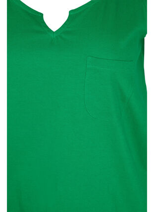Katoenen top met elastiek in de onderkant, Jolly Green, Packshot image number 2