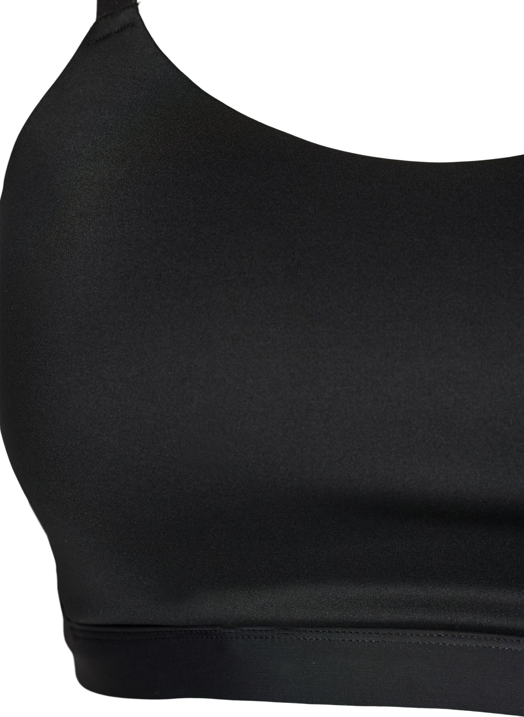 ZizziLicht gewatteerde sportbeha, Zwart, Packshot image number 2