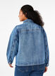 Denim overhemdjasje met zakken, Blue Denim, Model image number 1