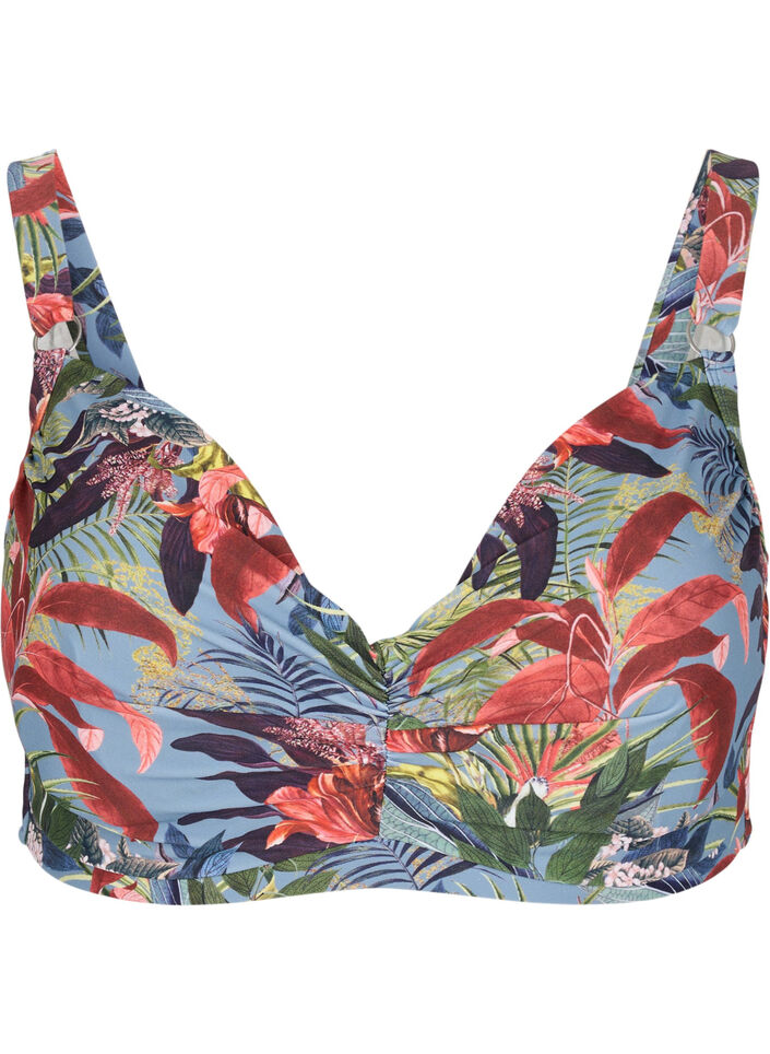 Bikinitop met print en beugel, Citadel AOP, Packshot image number 0