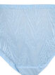 G-string slip met kant en een normale taille, Blauw, Packshot image number 2