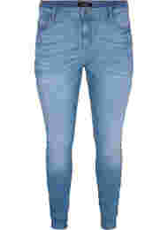 Emily jeans met slanke pasvorm en normale taille, Blue denim