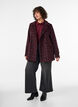 Geruit jasje met zakken, Rood, Model image number 1