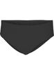 Thai slip met mesh en normale taillehoogte, Black, Packshot image number 0