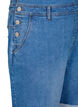 Denim overalls korte broek, Blauw, Packshot image number 3