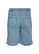 Losse denim shorts met hoge taille, Blauw, Packshot image number 1