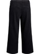 Losse pasvorm jeans met een elastische tailleband en een trekkoord, Zwart, Packshot image number 1