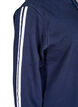 Kort sweatshirt jurkje met capuchon en lange mouwen, Navy Blazer, Packshot image number 3