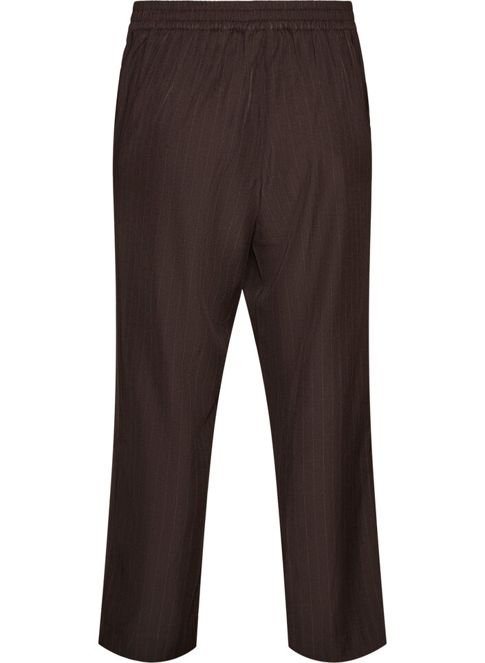 Losse broek met zakken, Bruin, Packshot image number 1