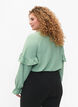 Blouse met ruches en knopen, Green Bay, Model image number 1