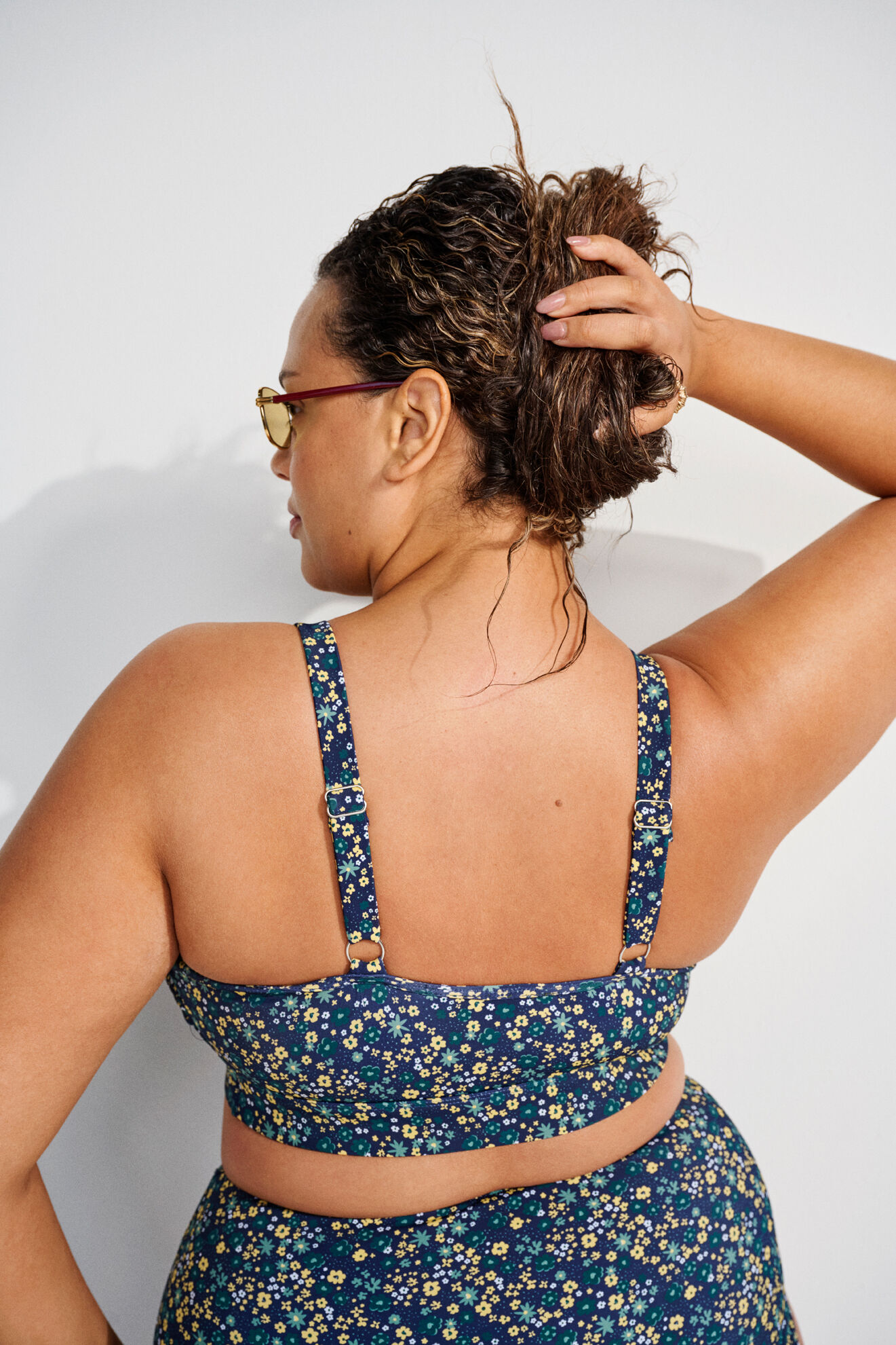 Zizzi Bloemenbikini, , Model