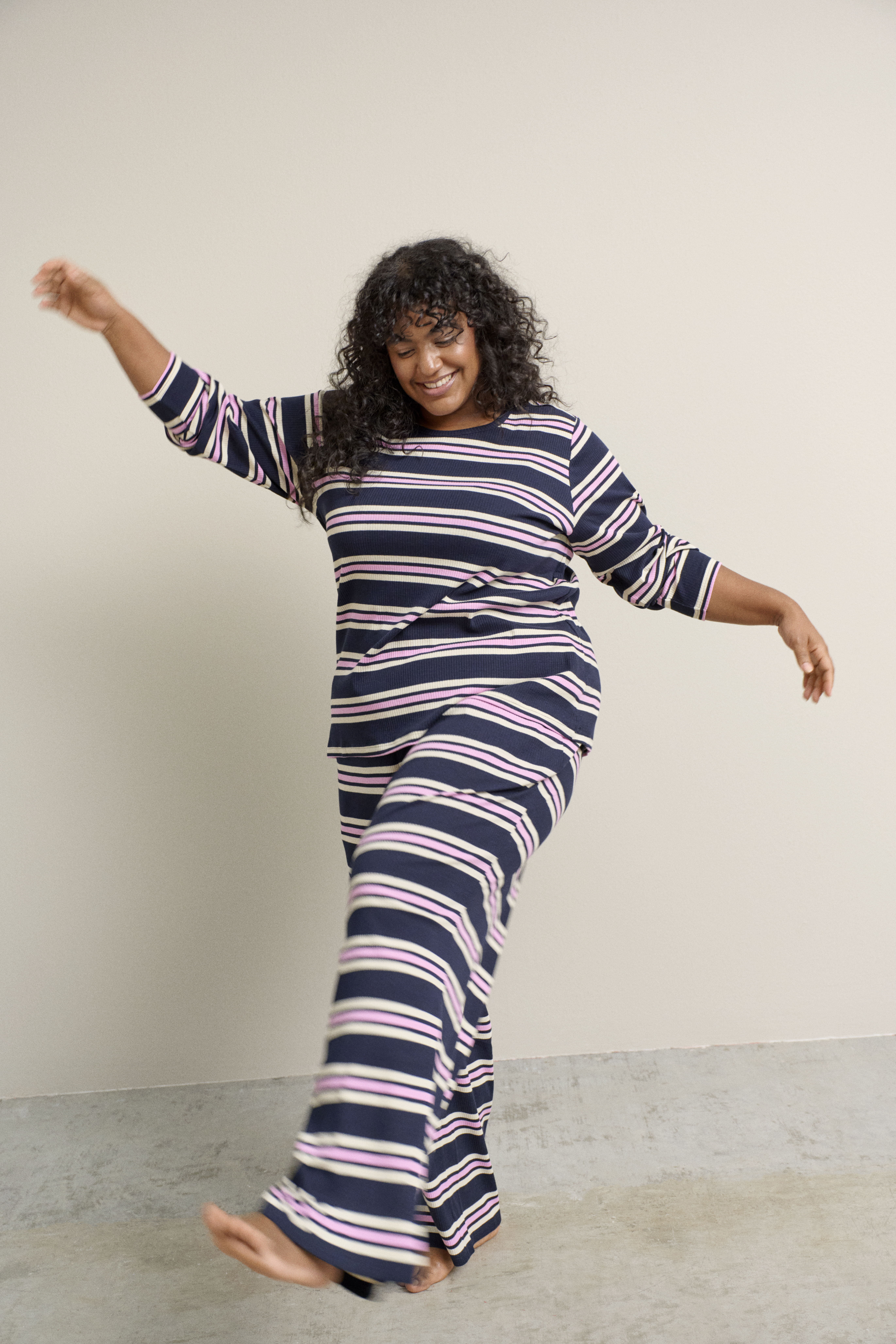 Zizzi Gestreepte set, , Model