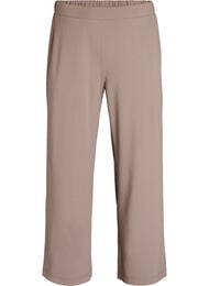FLASH - Broek met wijde pijpen, Beige