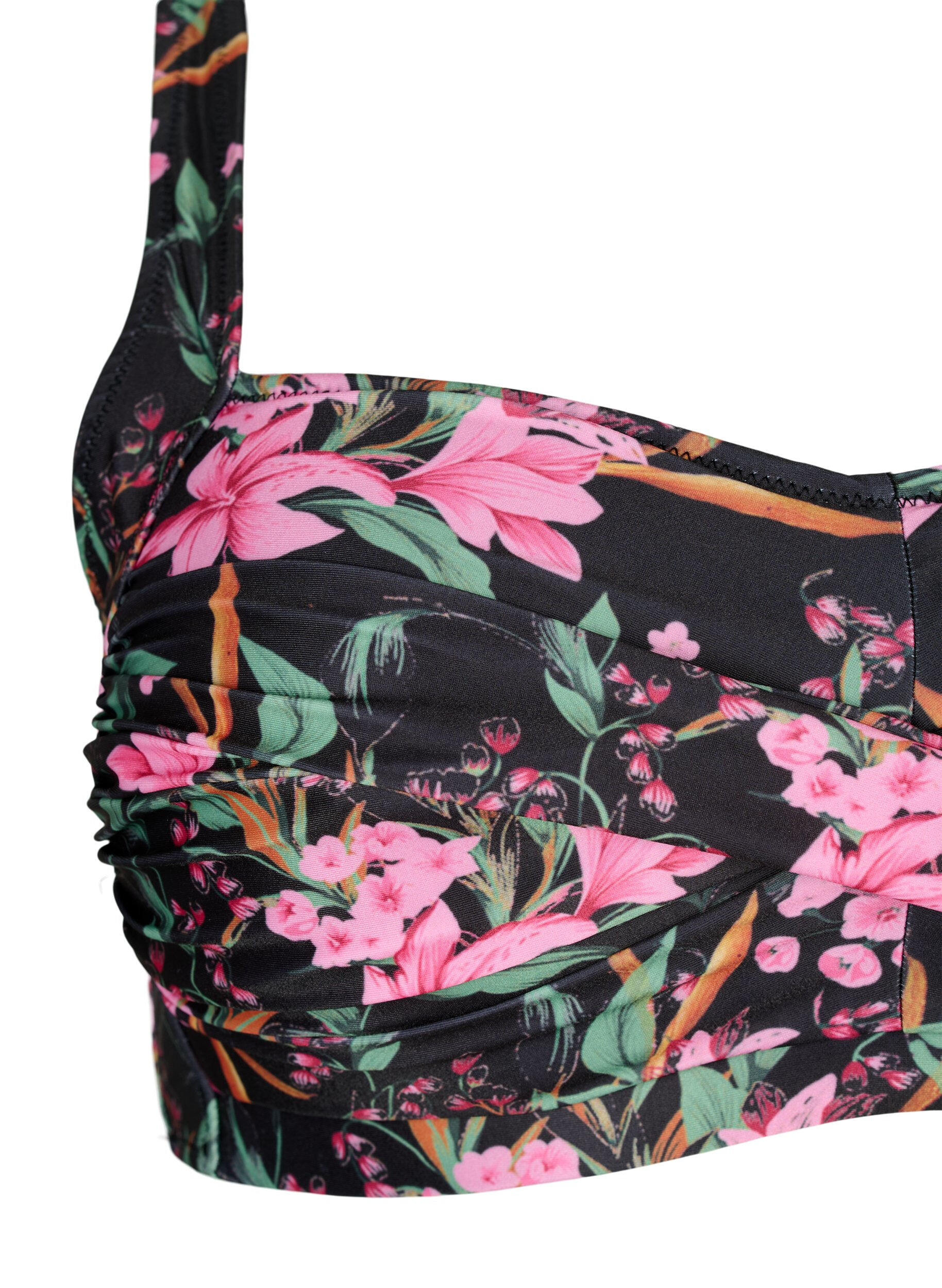 Zizzi Bedrukte bikinitop, Palm Leaf AOP, Packshot image number 2