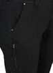 Slim fit capri jeans met zakken, Zwart, Packshot image number 2