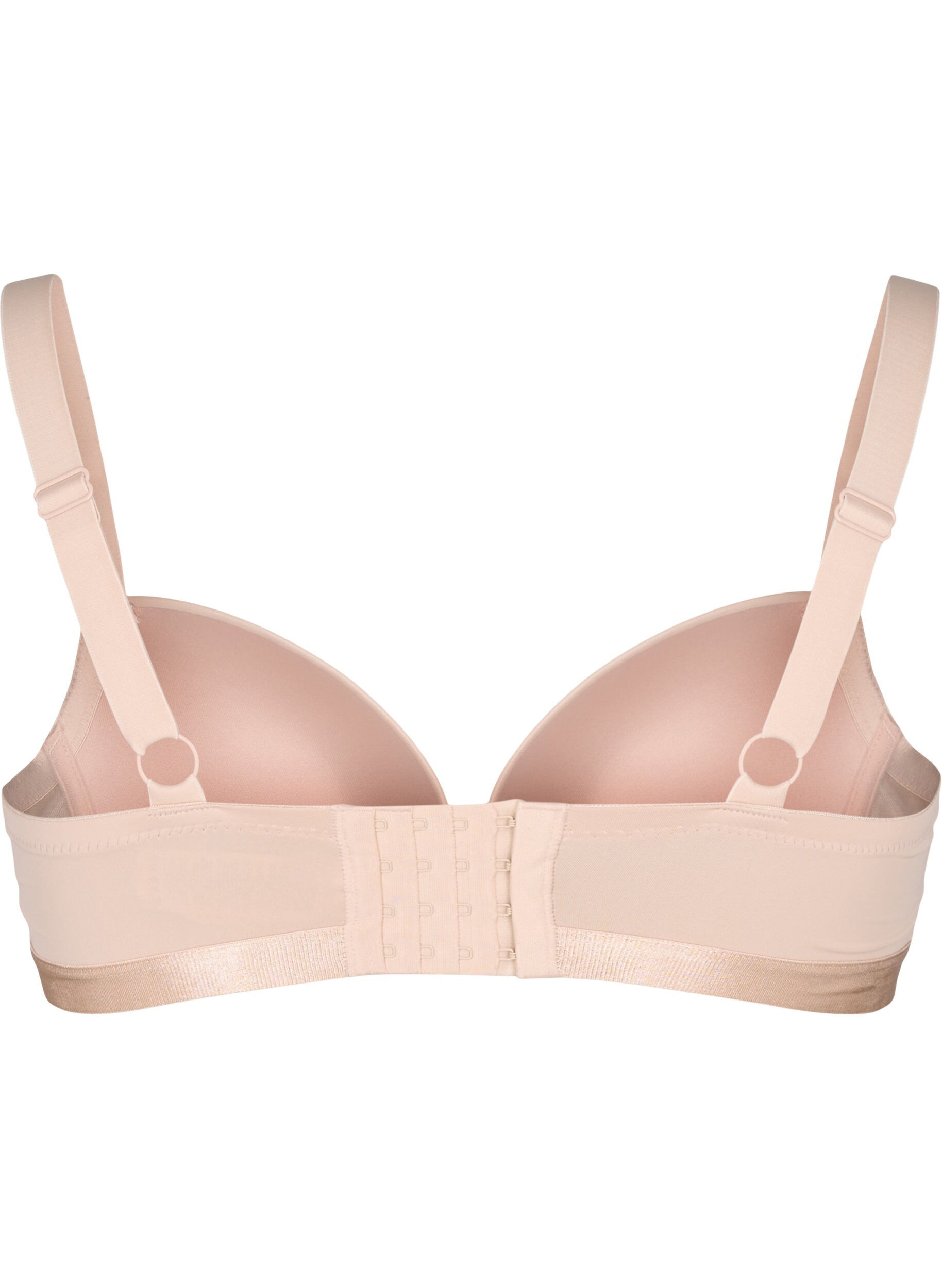 ZizziVoorgevormde bh met mesh, Beige, Packshot image number 1
