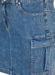 Nauwsluitende denim rok met cargozak, Blue Denim, Packshot image number 2