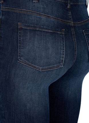Super smalle jeans met hoge taille, Dark Blue, Packshot image number 3