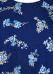 FLASH - Blouse met lange mouwen en kleine bloemen, Blue Flower, Packshot image number 2