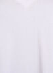 Basis T-shirt van katoen met een V-hals, Wit, Packshot image number 2