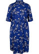 FLASH - Overhemdjurk met bloemenprint, Navy Blazer Flower, Packshot image number 0