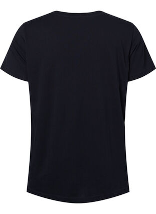 Sport-T-shirt met print, Black Ready to Start, Packshot image number 1