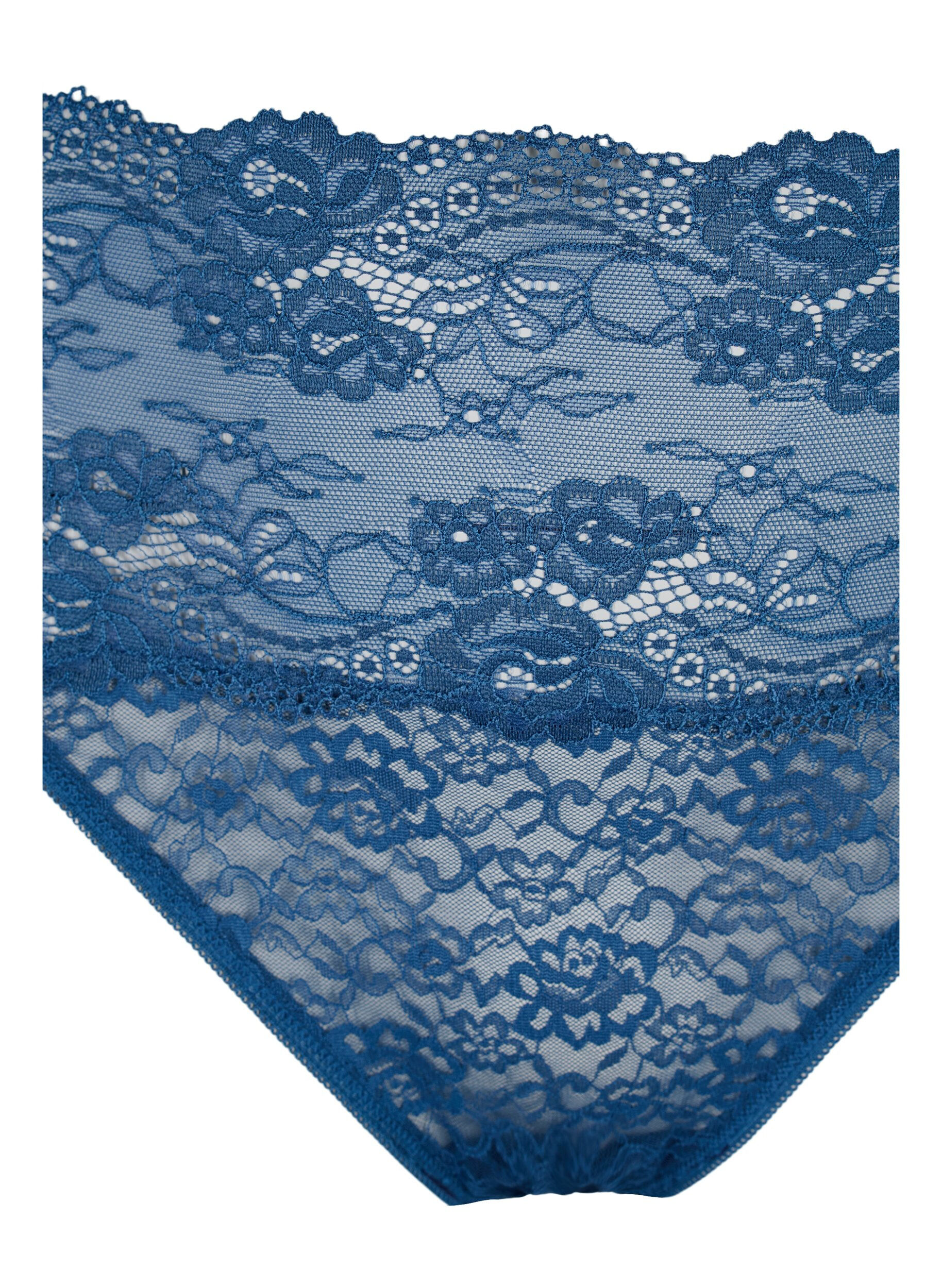 Zizzi 3-paar kanten string, Mix assortments AW, Packshot image number 2