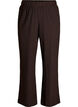 Broek met een golvende textuur, Bruin, Packshot image number 0