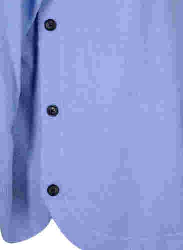 Gemêleerde gebreide blouse met knopen, Lavender Lustre, Packshot image number 3