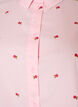 Shirt met geborduurde bloemen, Roze, Packshot image number 2