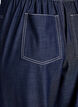 Denimlook broek met contrasterende stiksels, Blauw, Packshot image number 3