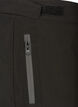 Softshell broek met verstelbaar velcro, Zwart, Packshot image number 3