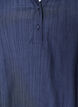 Blouse in een gekreukelde viscosemix met een V-hals, Blauw, Packshot image number 2