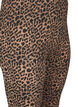 Viscose leggings met zebraprint, Zwart, Packshot image number 2