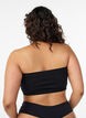 Bandeau topje, Zwart, Model image number 2
