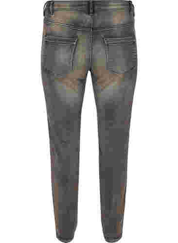 Slim fit Emily jeans met normale taille, Dark Grey Denim, Packshot image number 1