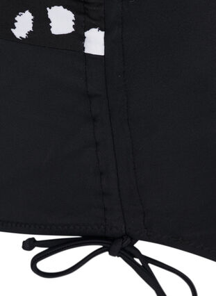 Bikinibroekje met koordjes, Black Dot Comb, Packshot image number 2